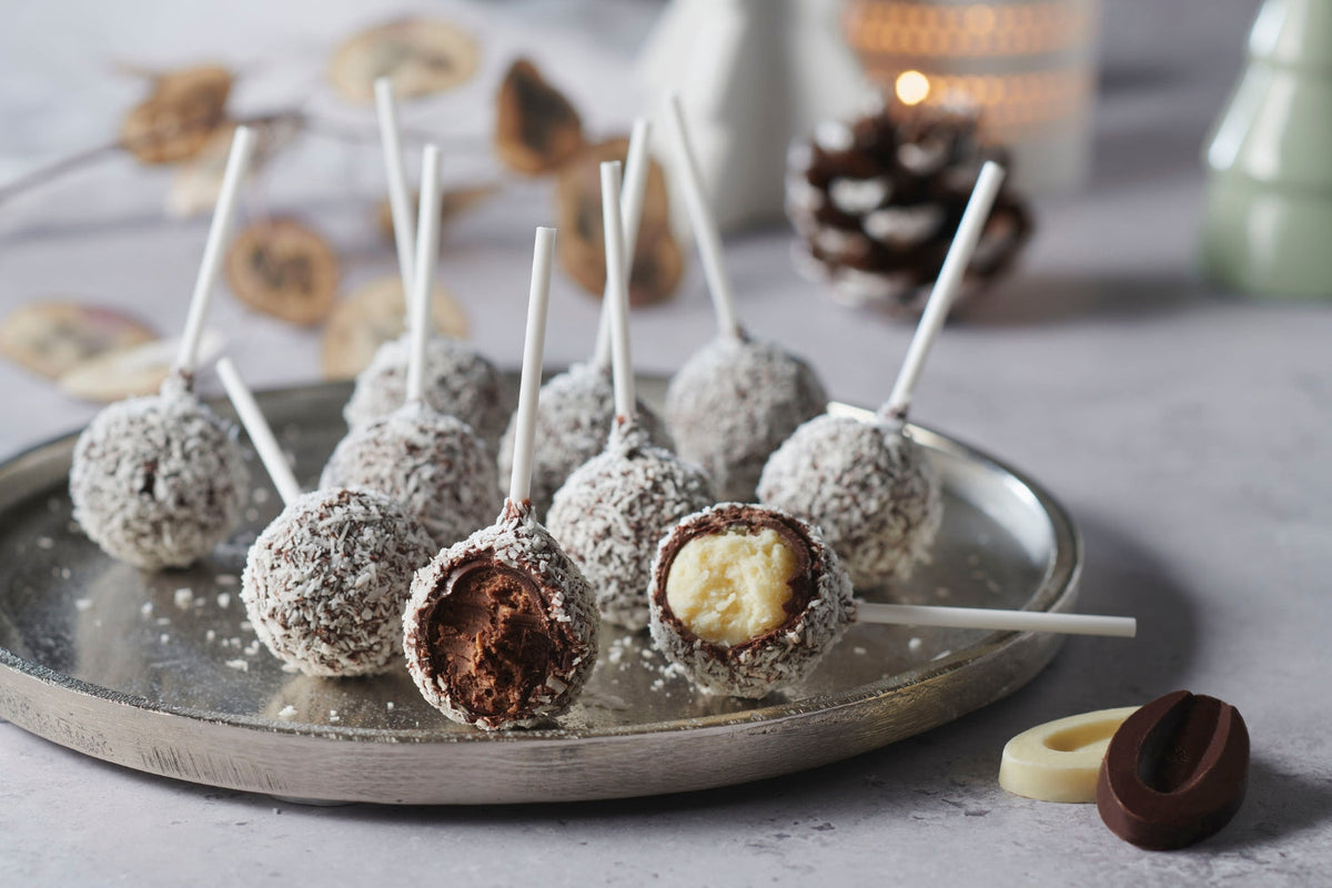 Sucettes praliné coco
