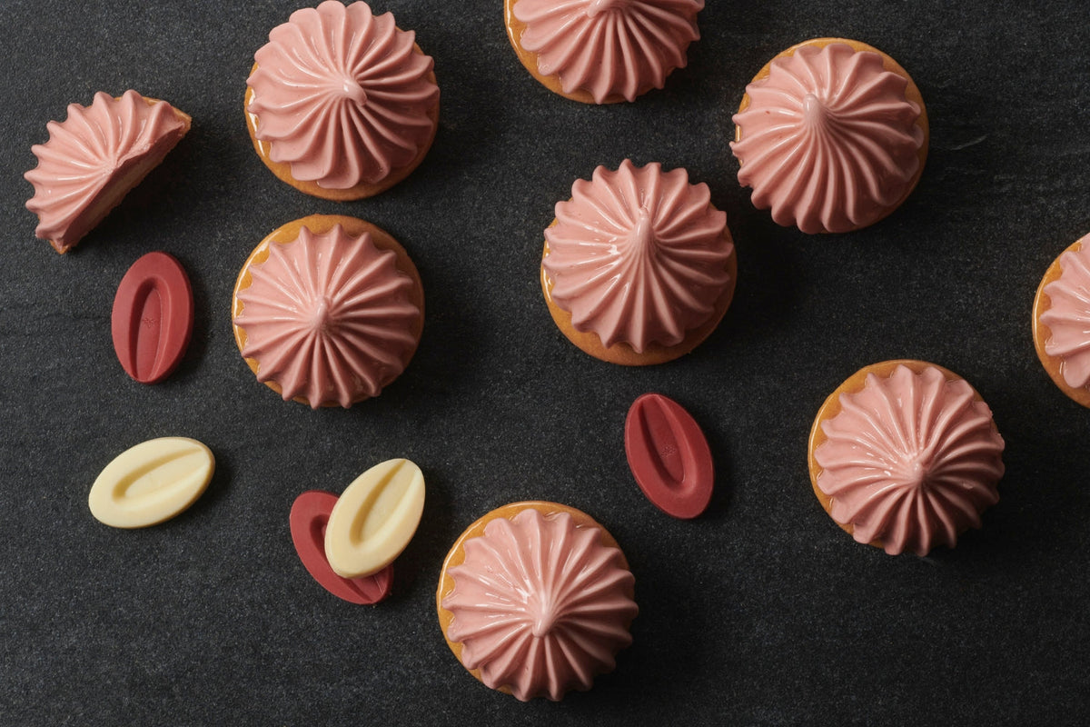 Tartelettes Inspiration Fraise et Ivoire