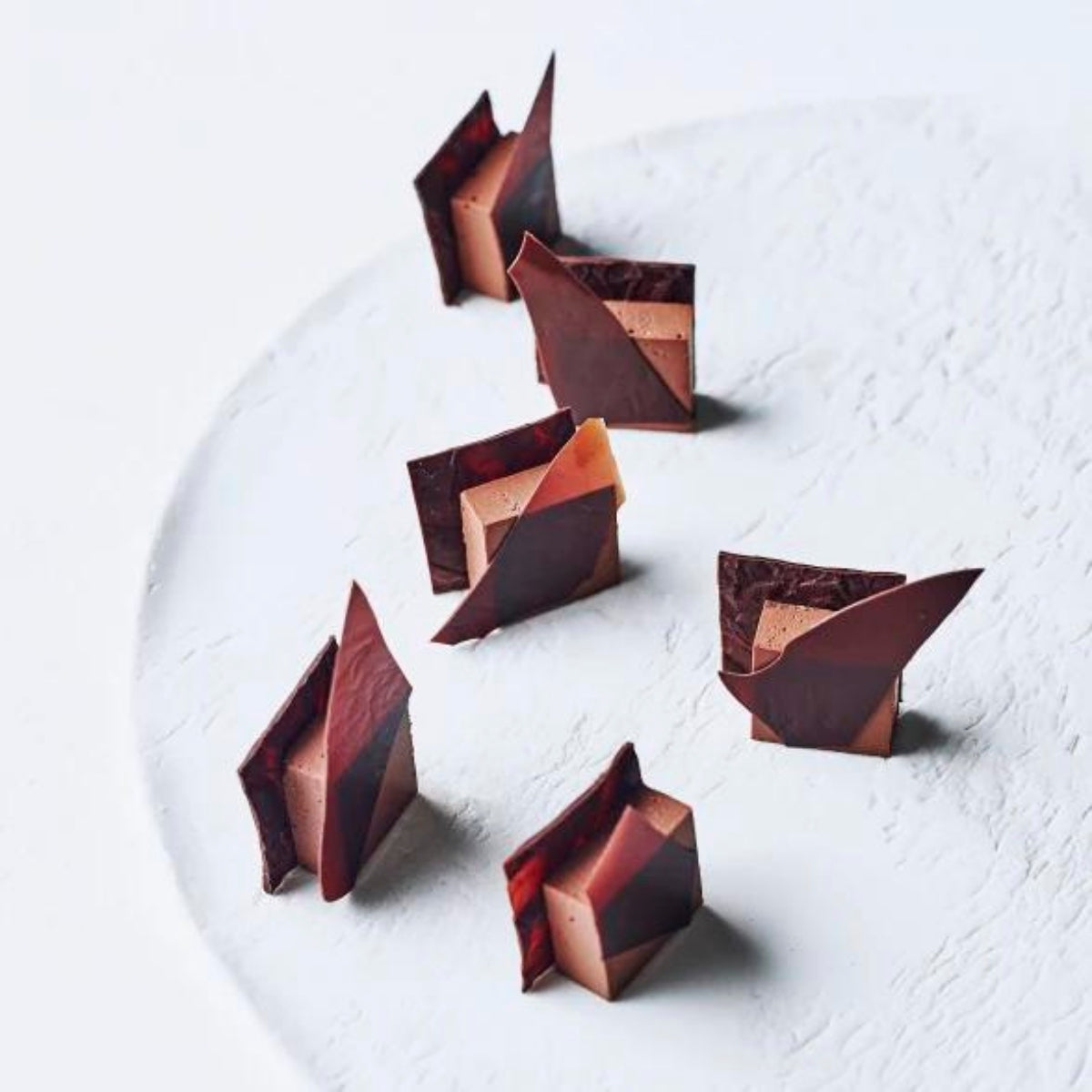 Photo d'un dessert au chocolat issue du livre sur la Gourmandise Raisonnée