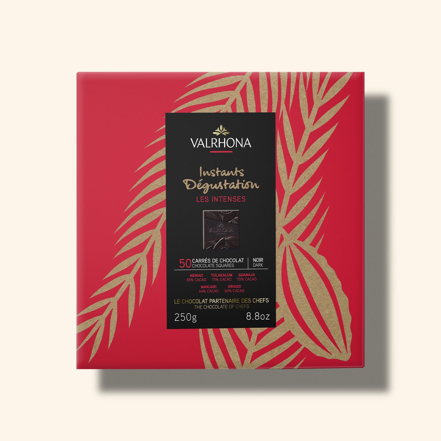 Coffrets Les intenses chocolat noir - Valrhona