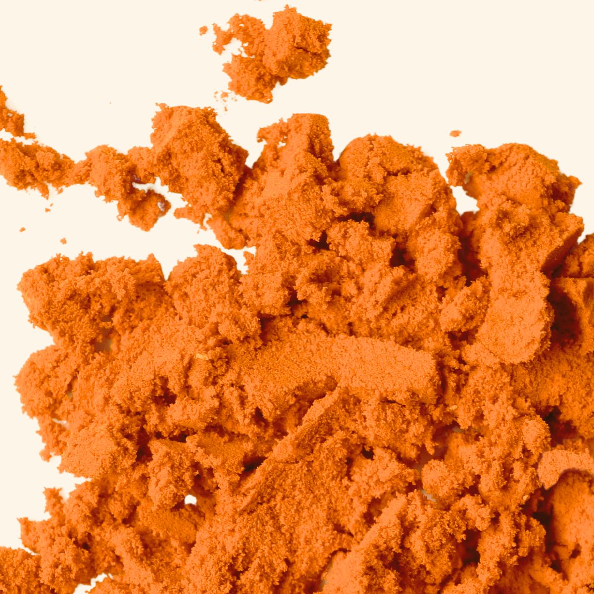 texture du colorant orange Sosa