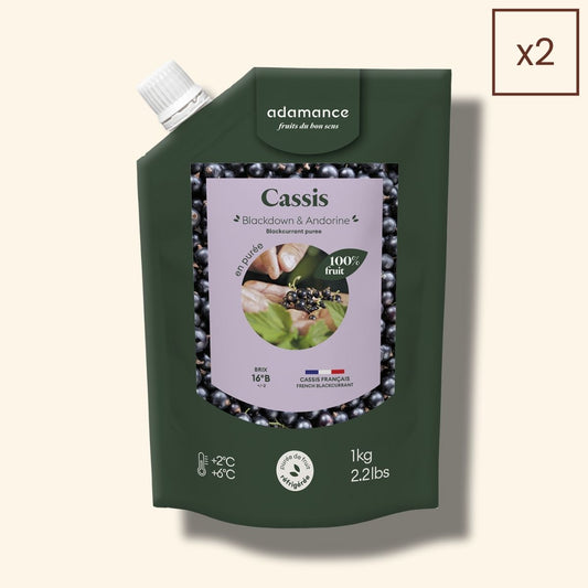 packshot purée de fruit au cassis