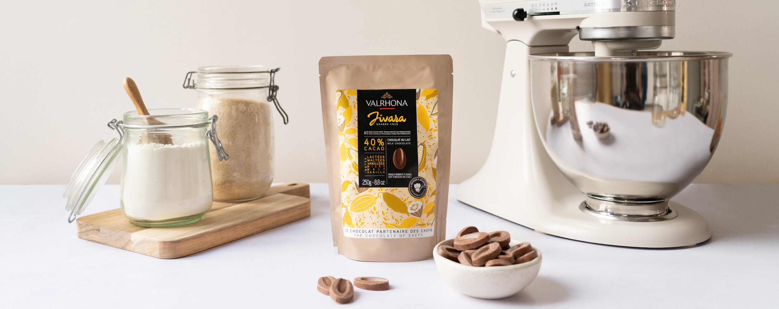 Jivara 40%, der ikonischen Milchschokolade