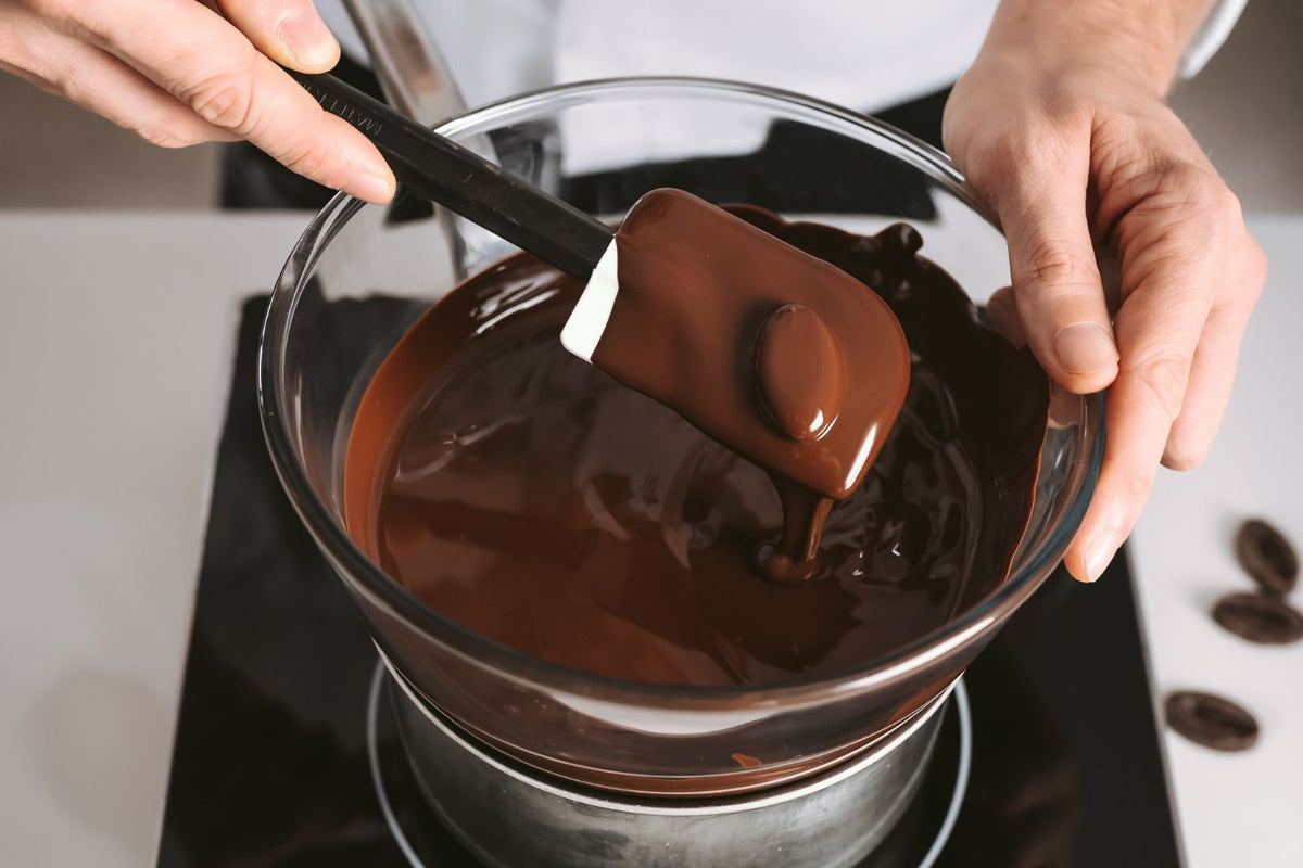 faire fondre du chocolat