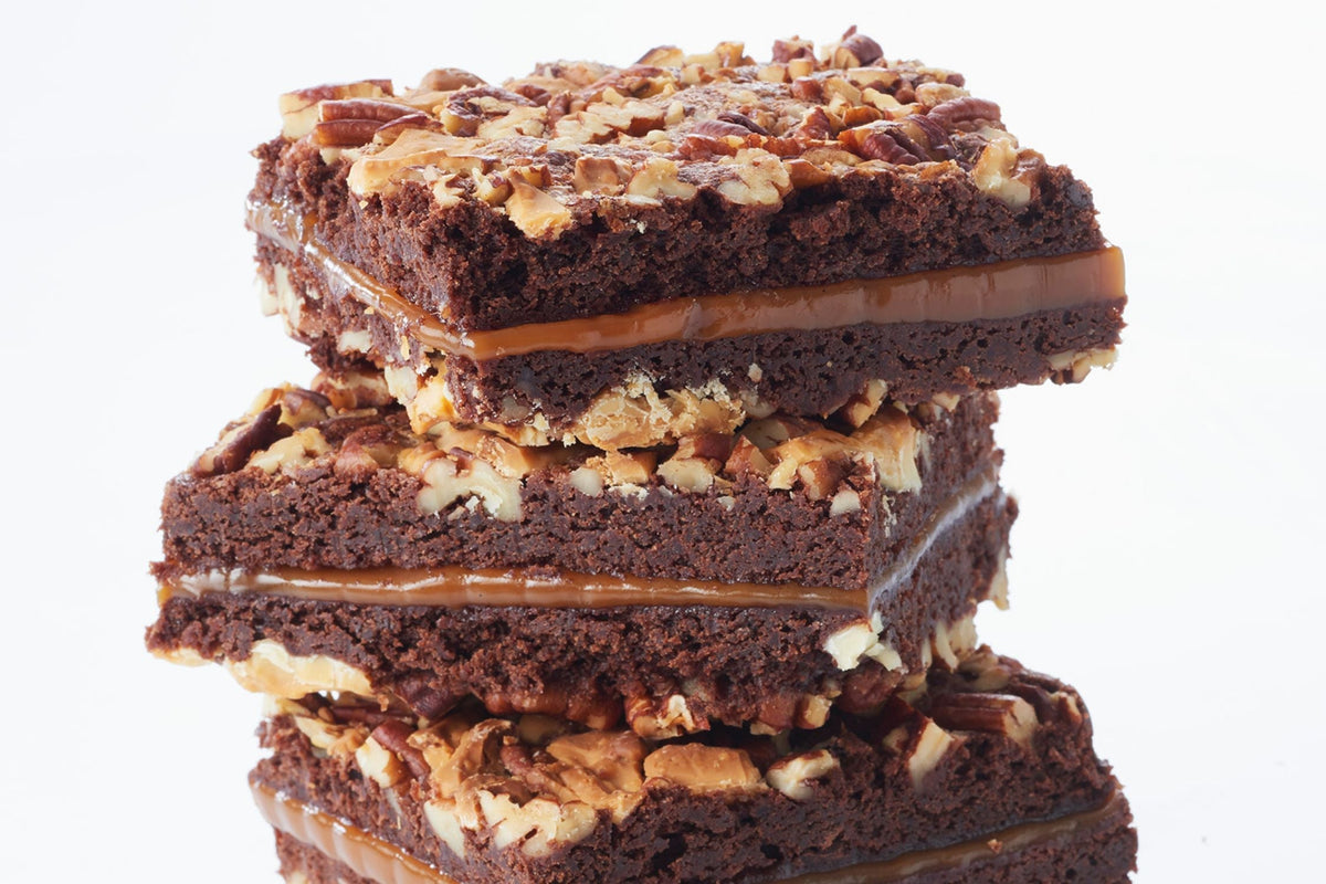 Brownie au caramel