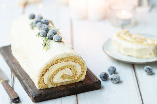 bûche à la vanille