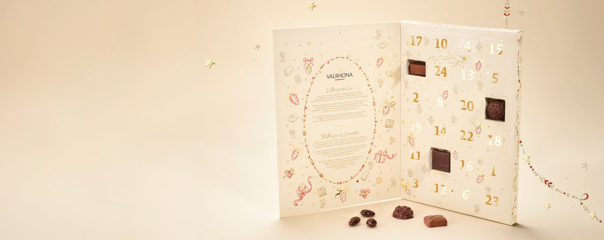 Le calendrier de l'avent Valrhona 2026