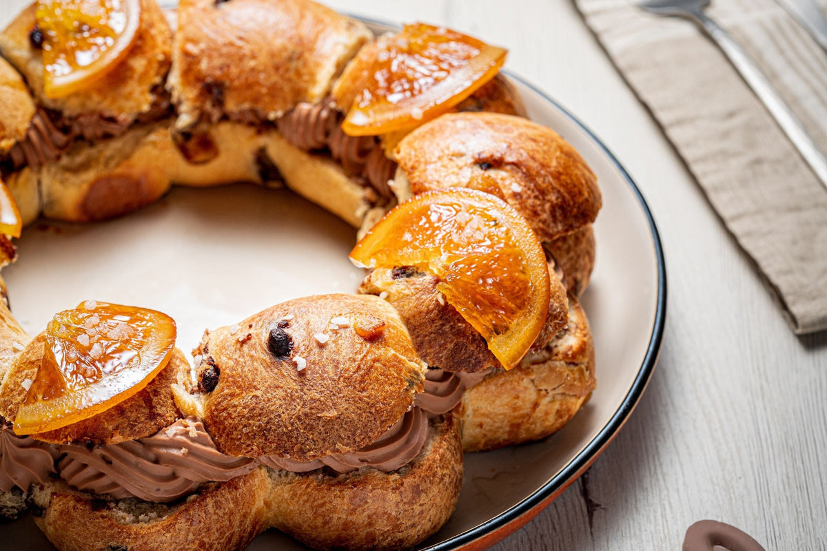 Couronne des rois chocolat et orange