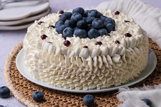 Entremets Glacé Myrtille-Vanille