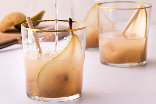 Gin Fizz poire vanille