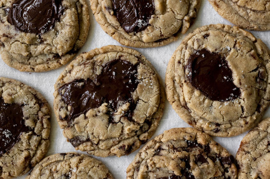 Cookies caramélisés au chocolat noir