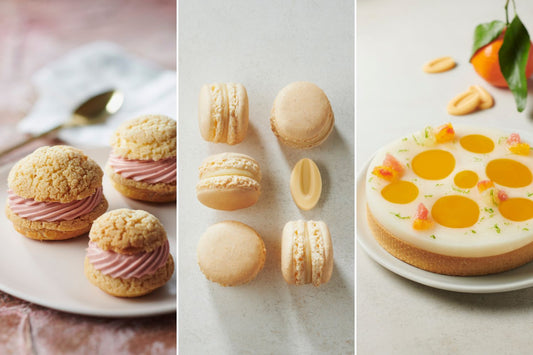 Quelles recettes avec Inspiration framboise, yuzu, fraise, passion  ?