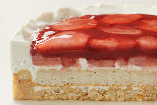 Tarte revisitée fraise Ivoire 35%