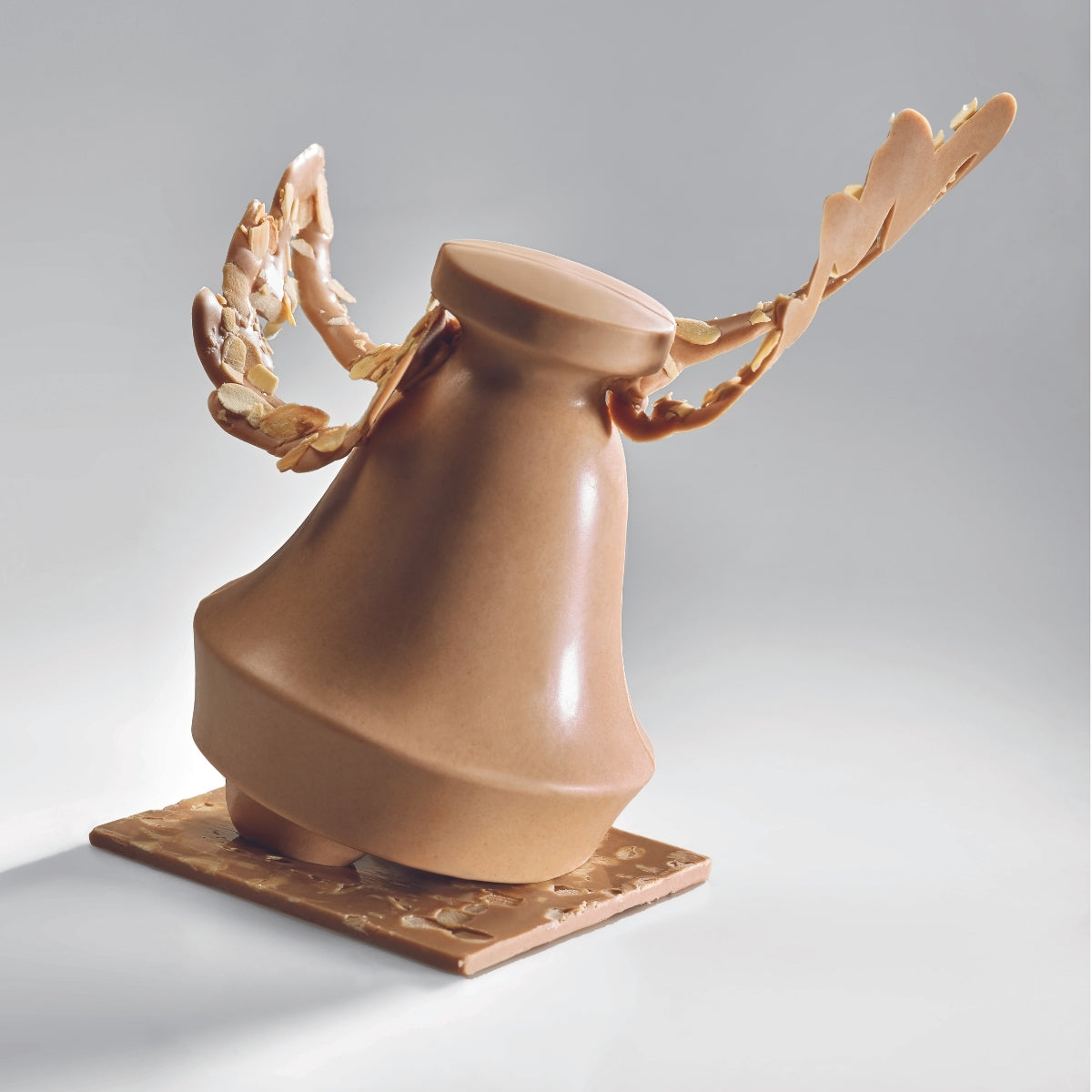 Cloche en chocolat Dulcey pour Pâques