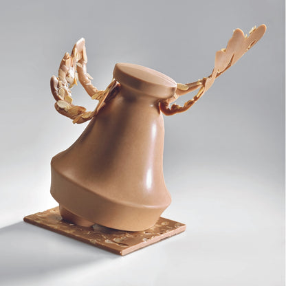 Cloche en chocolat Dulcey pour Pâques