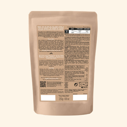 Dos du pack chocolat Manjari
