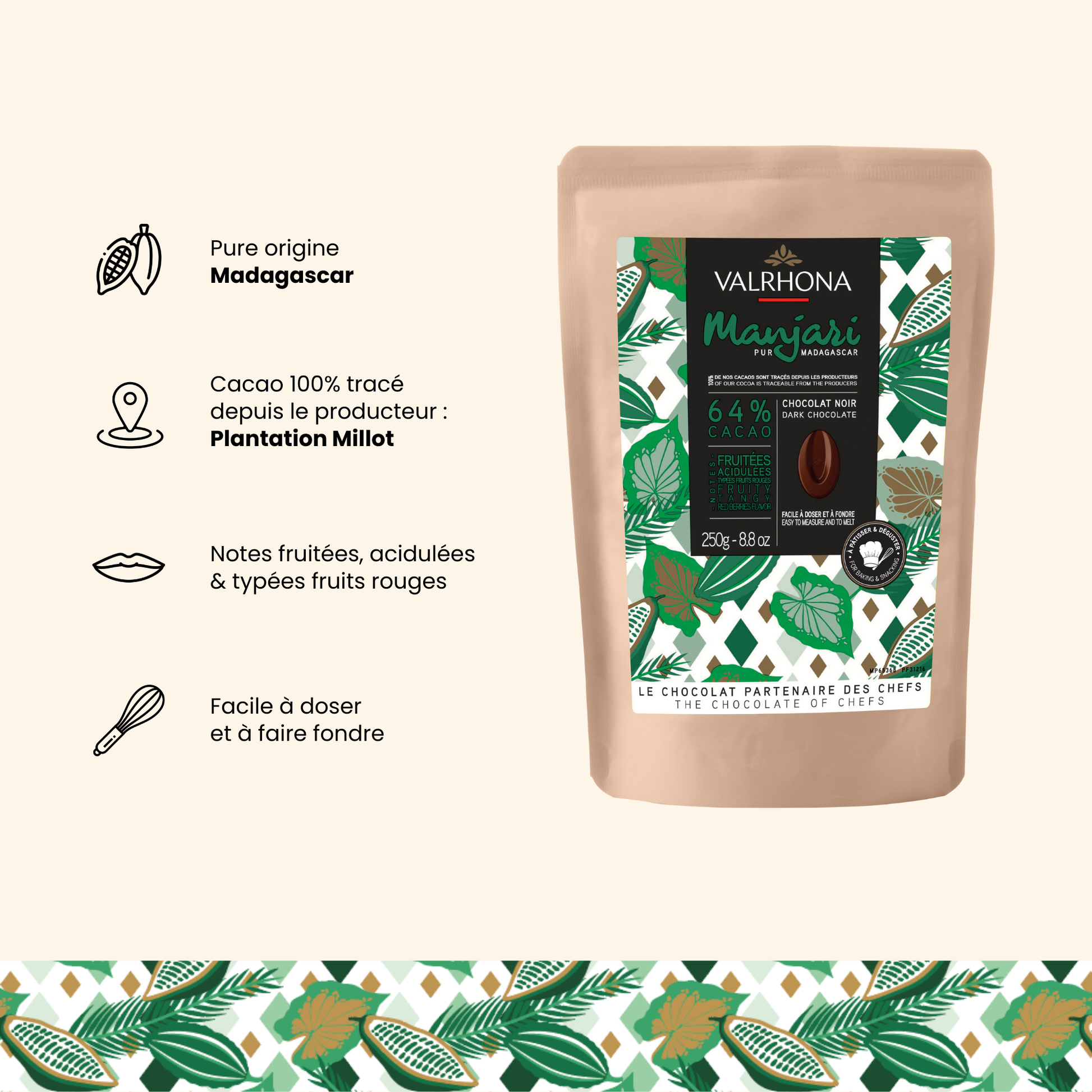 Argumentaire chocolat Manjari