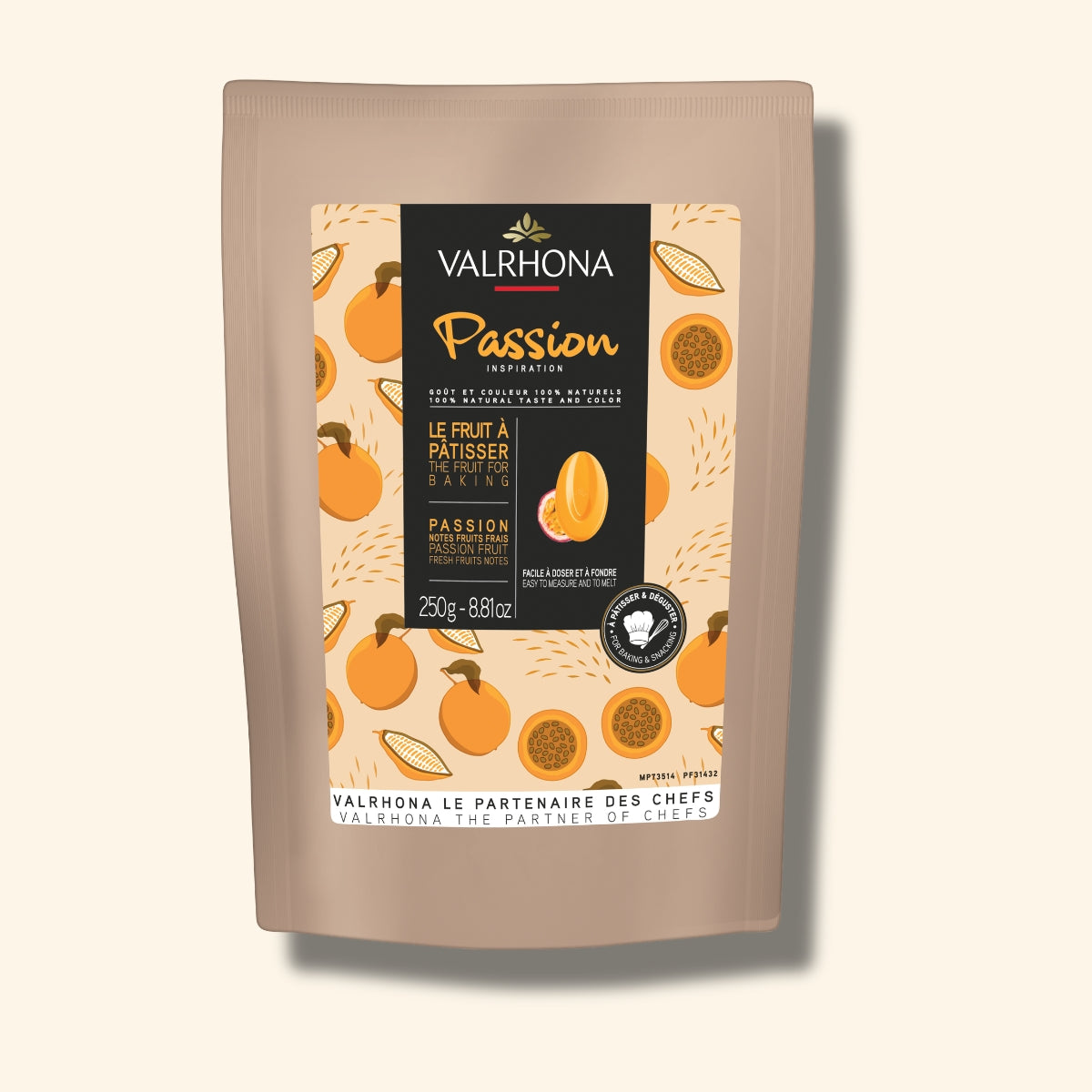couverture de fruit inspiration passion valrhona