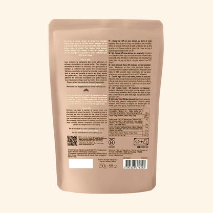 dos du packaging chocolat Nyangbo