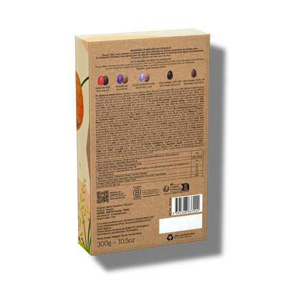 dos du coffret d'oeuf de pâques à partager