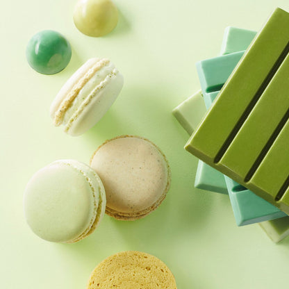 Macarons avec du colorant vert Sosa