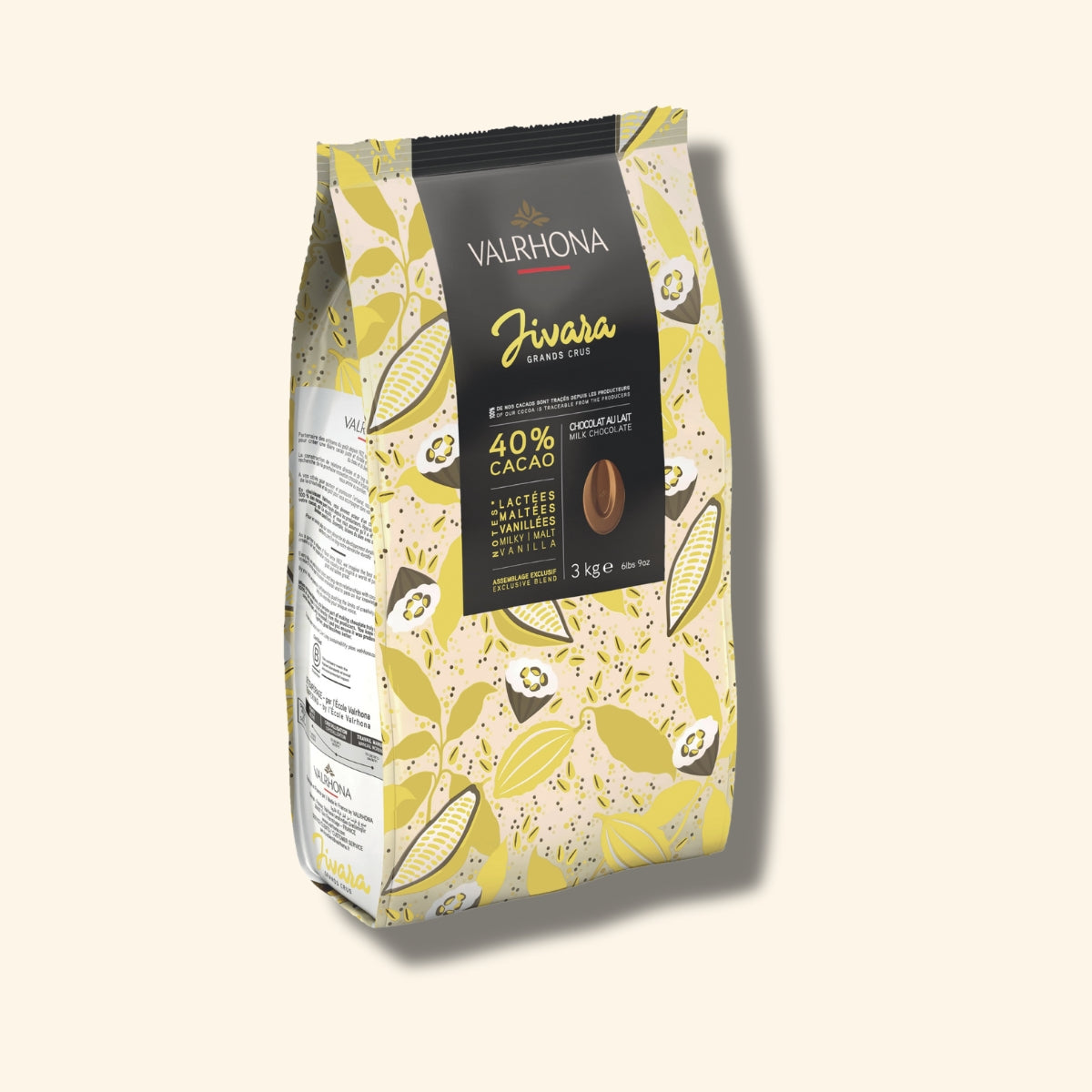 sac de chocolat Valrhona 3 kg Jivara