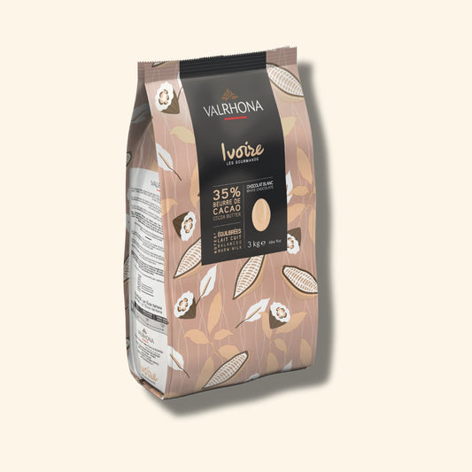 Chocolat blanc pour la pâtisserie Ivoire 35% - 3kg