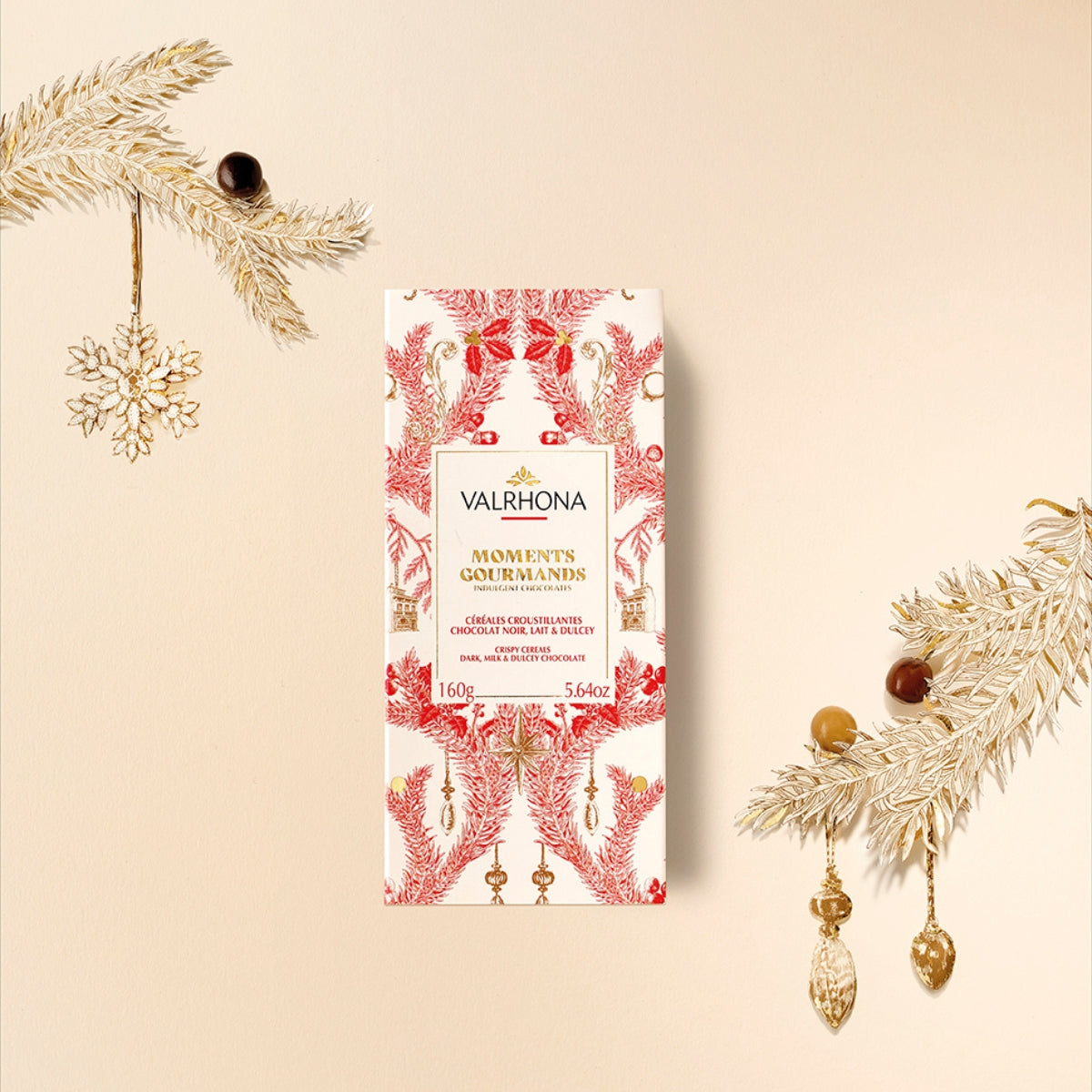 Weihnachtsbox Croustibilles Dunkel Milch Dulcey - 160 g