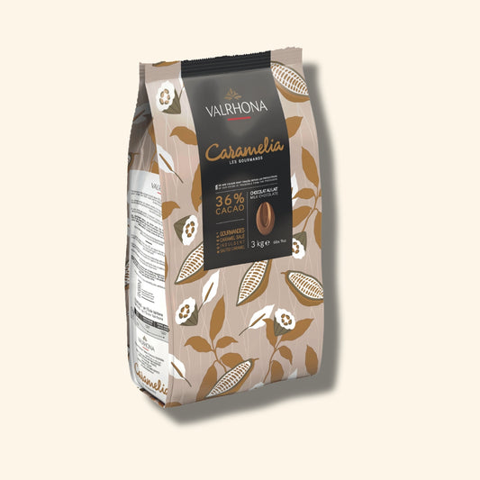 Chocolat au lait pour la pâtisserie Caramélia 36% - 3kg