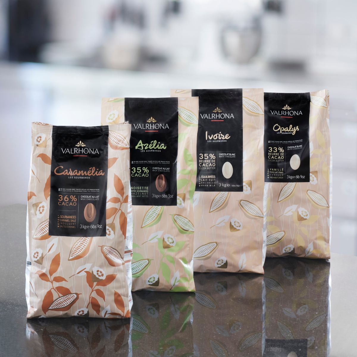 chocolat blanc Opalys valrhona en sac de 3 kilos