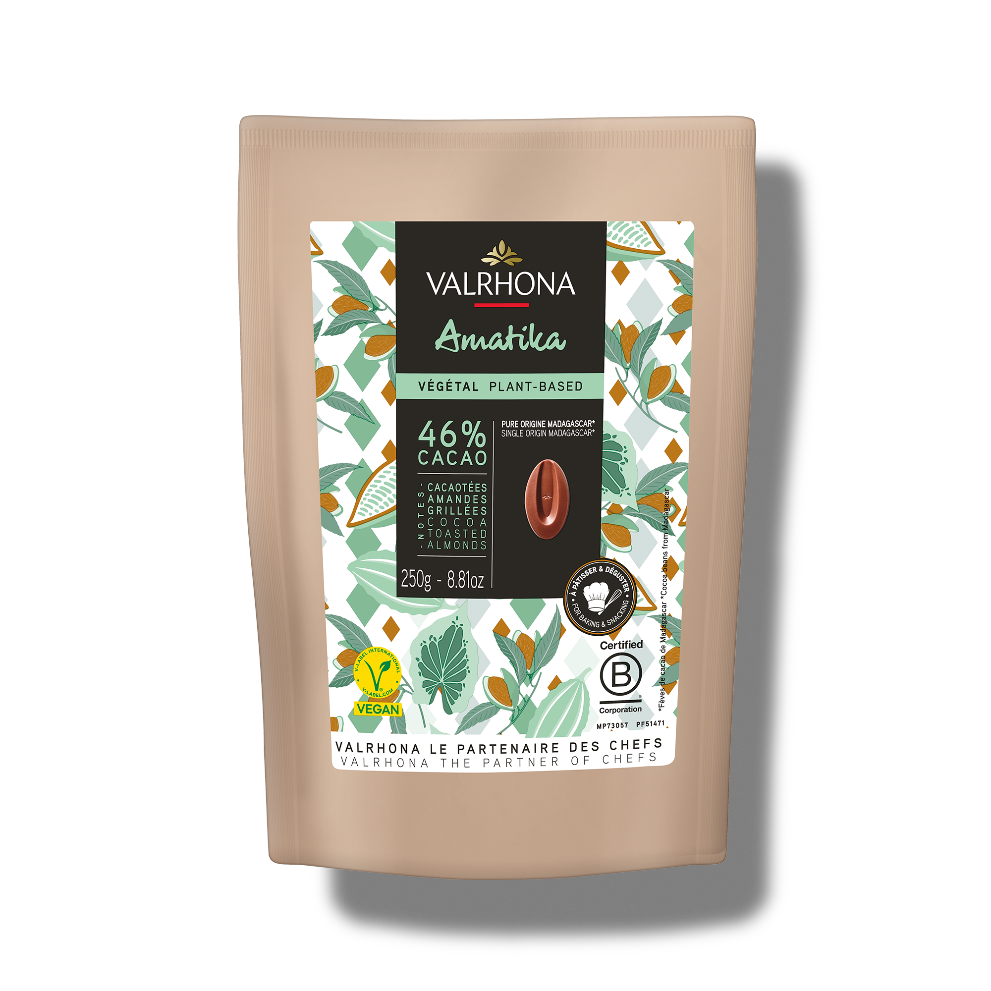 packaging de 250g amatika 46%