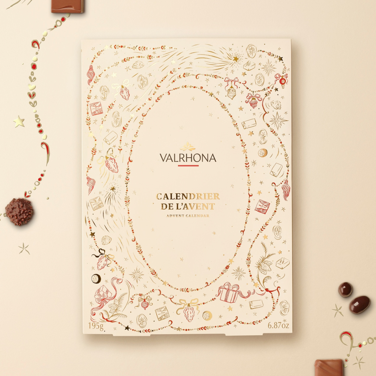 Calendrier de l'avent Valrhona