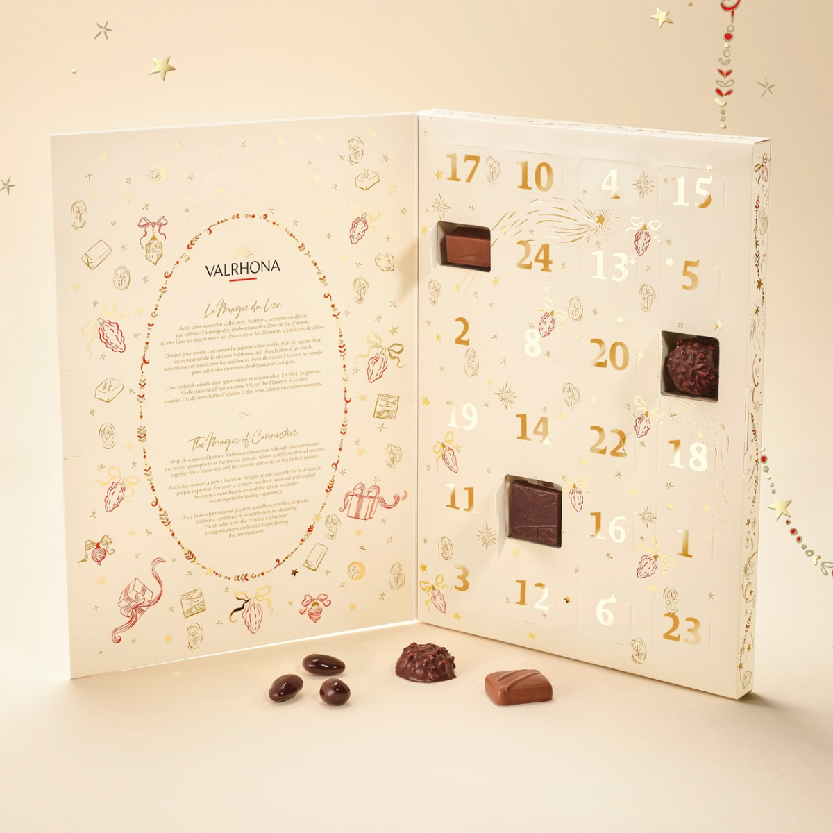 Calendrier de l'avent Valrhona
