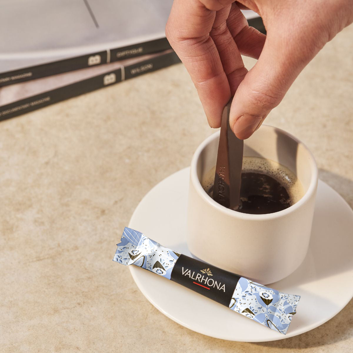 Eclats de chocolat au lait Valrhona