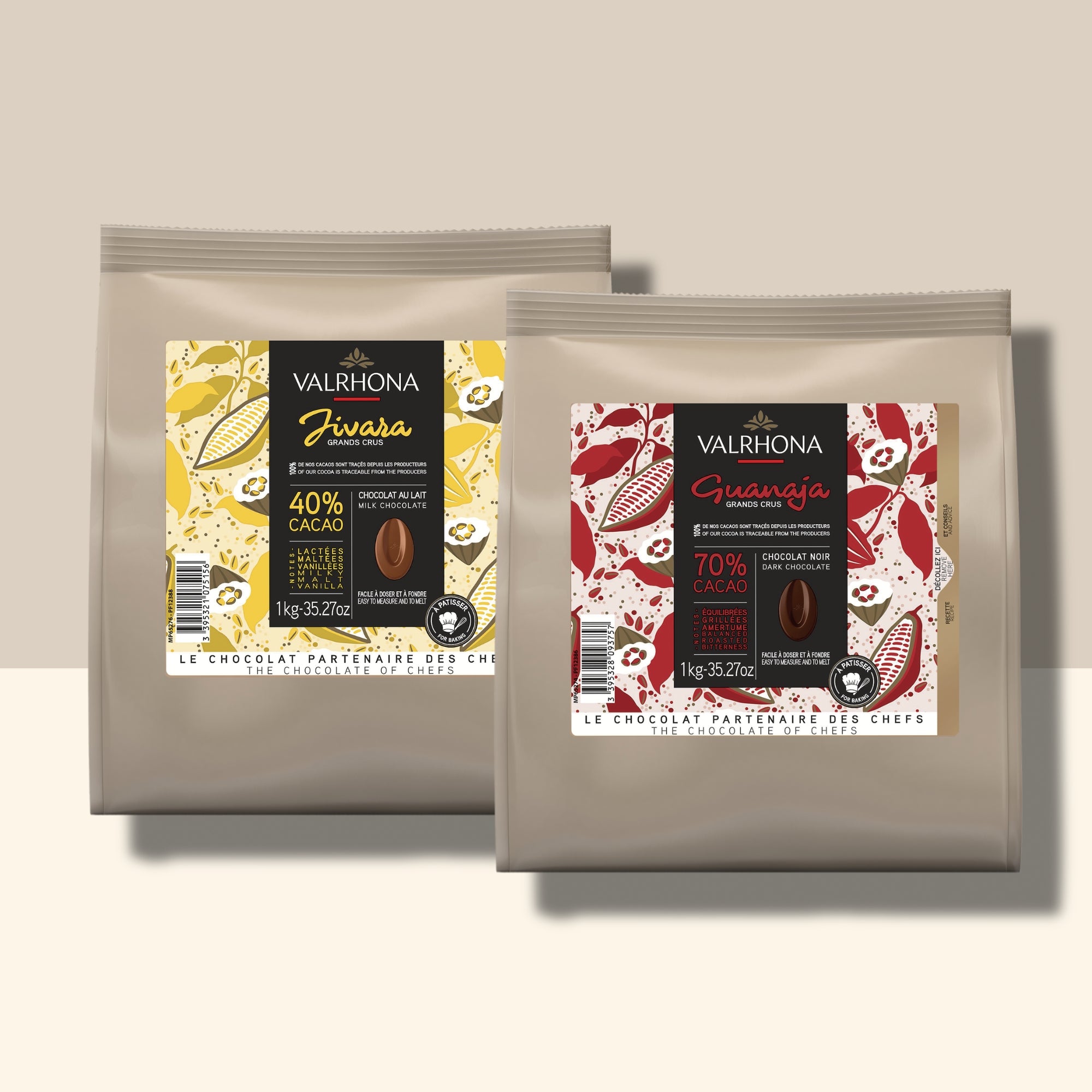 Lot de 2 kg : Guanaja et Jivara