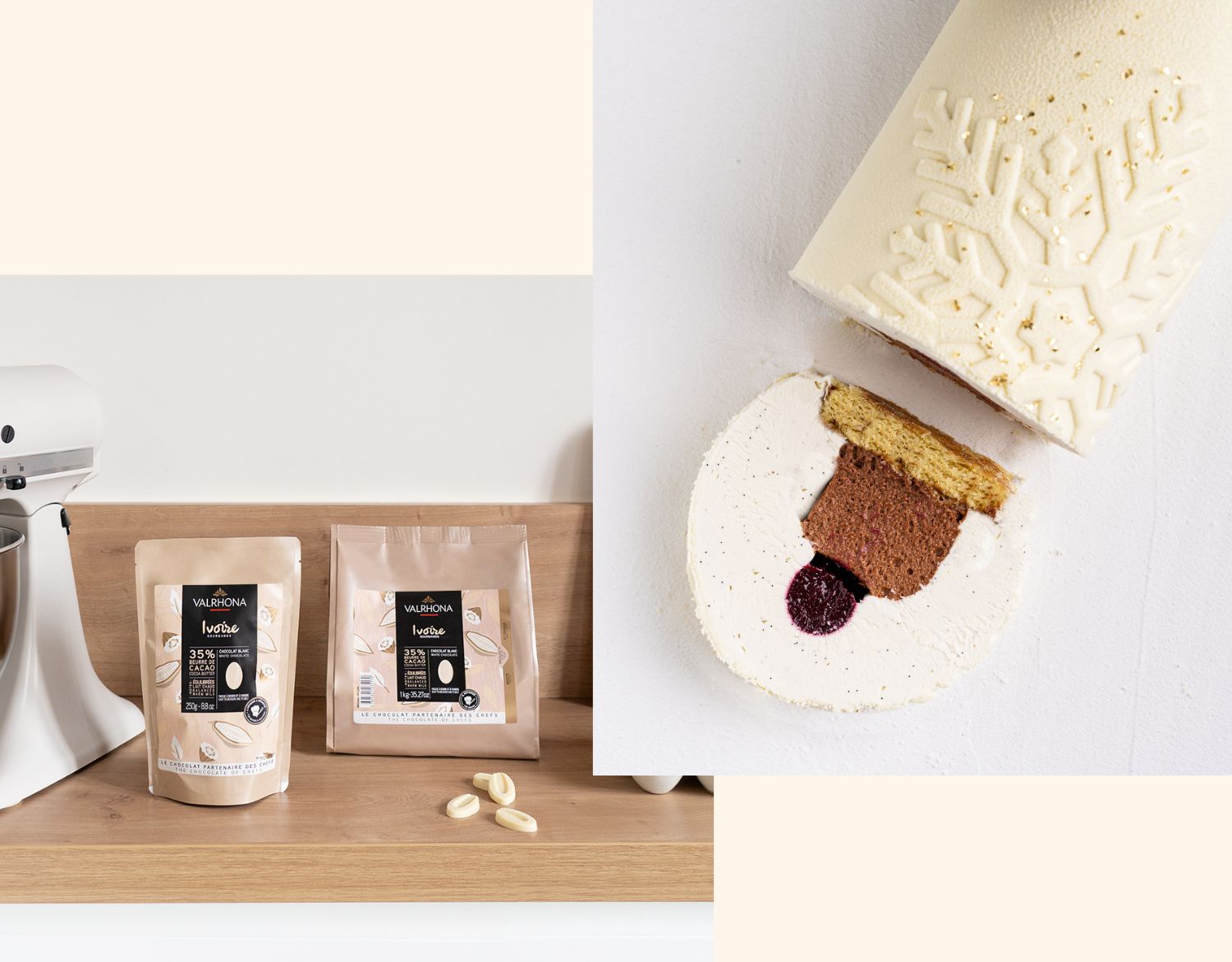 Ivoire 35% : incontournable de vos desserts de Noël !