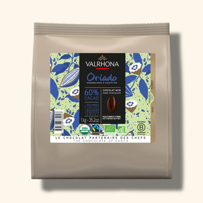 chocolat à pâtisser oriado valrhona
