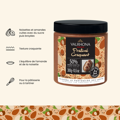 Argumentaire du praliné craquant - Valrhona 