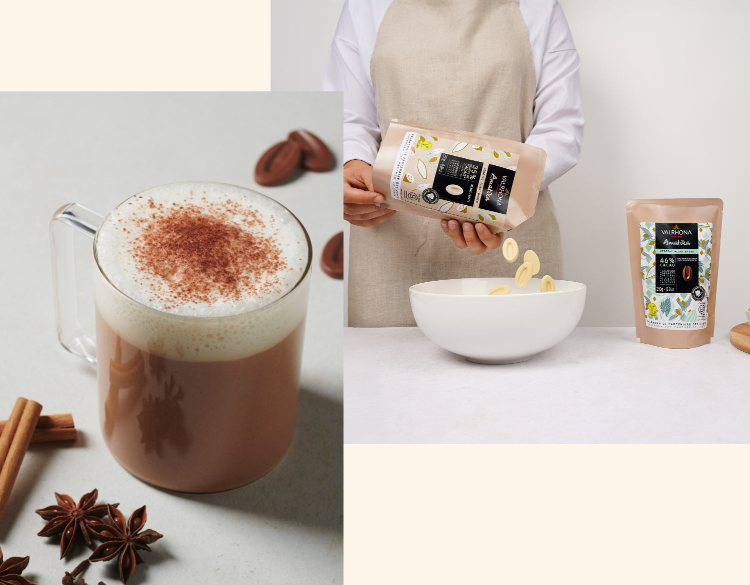 Amatika, plant-based Kuvertüren