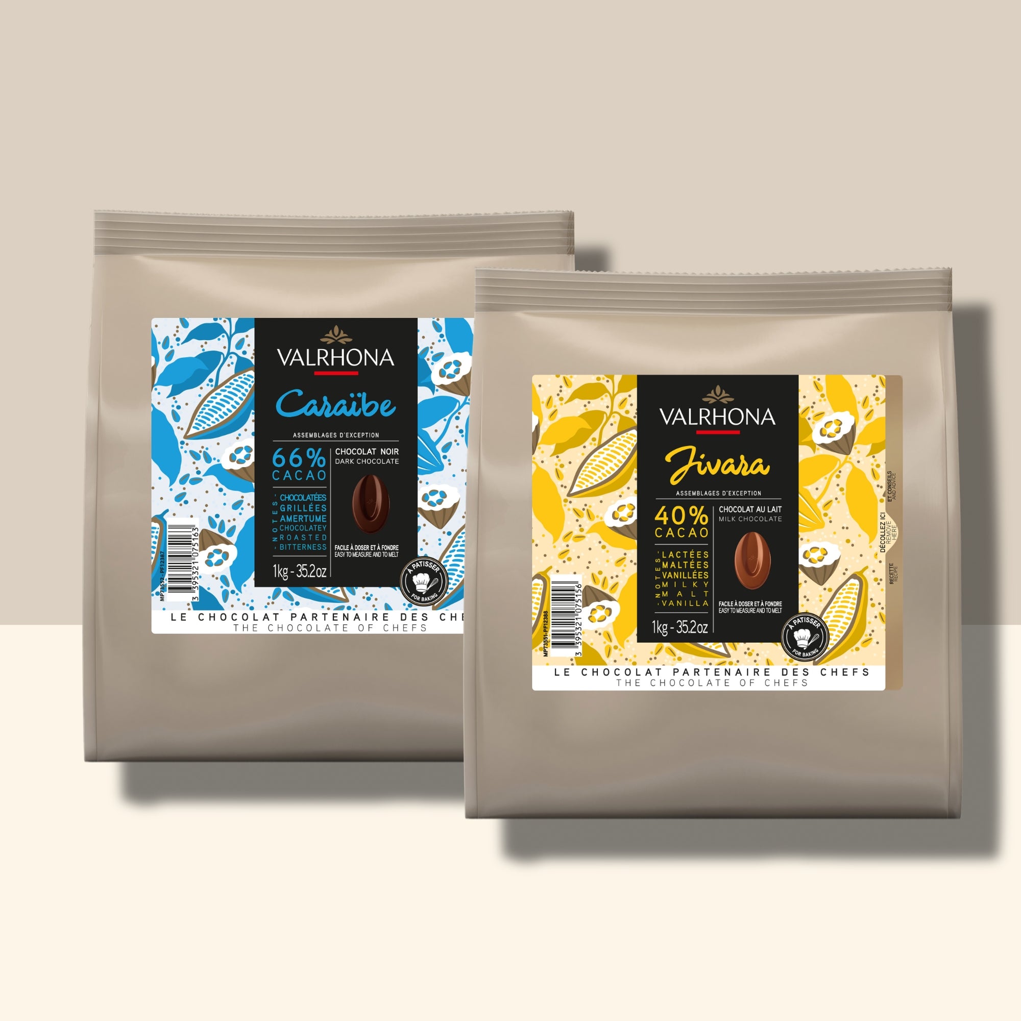 Lot de 2kg : Caraïbe et Jivara