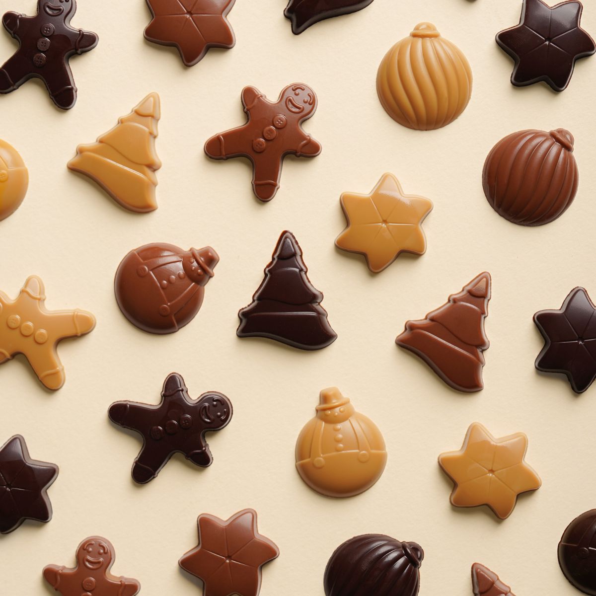 Etui Weihnachtsschokolade - 140g