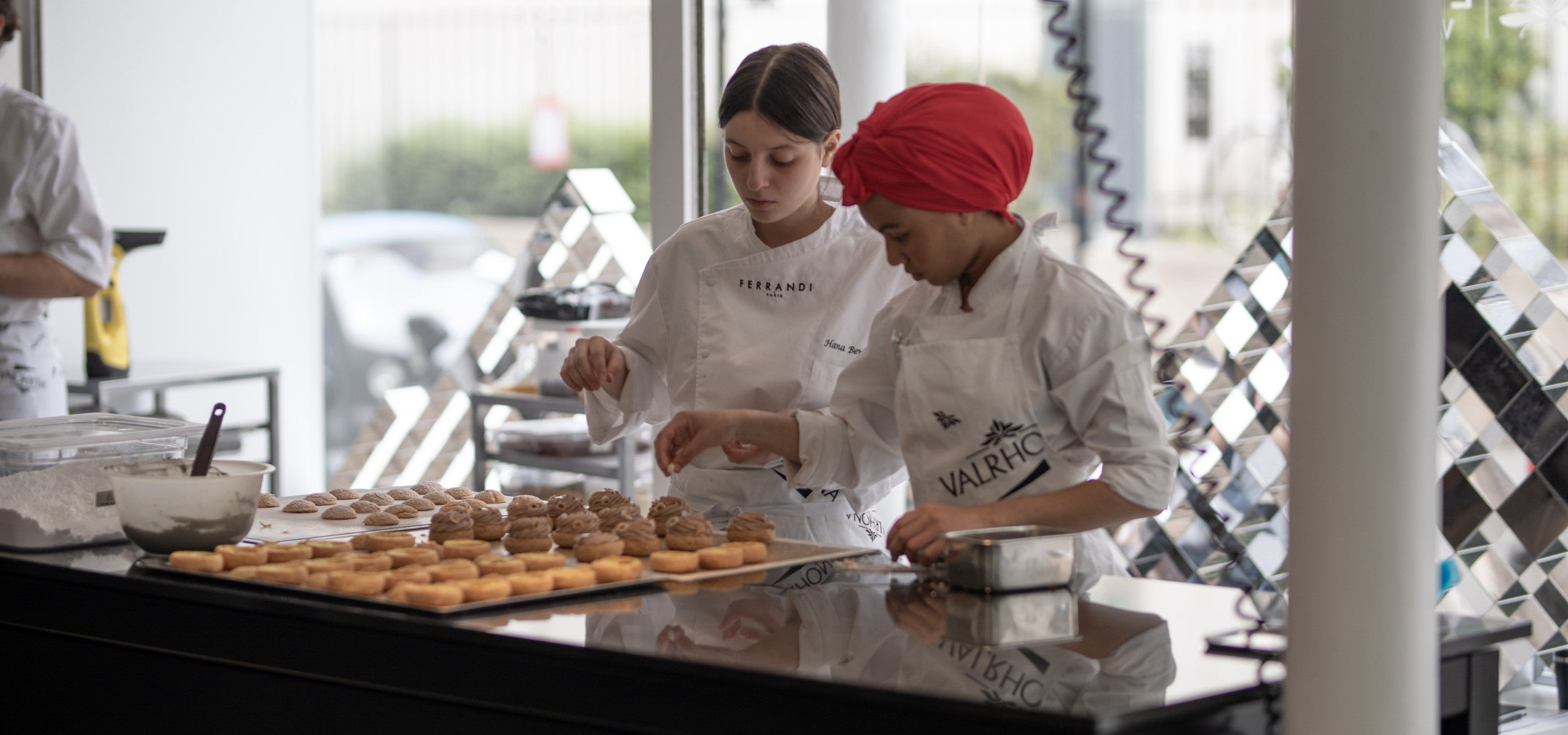Photo de stage d'étudiant à l'école Valrhona