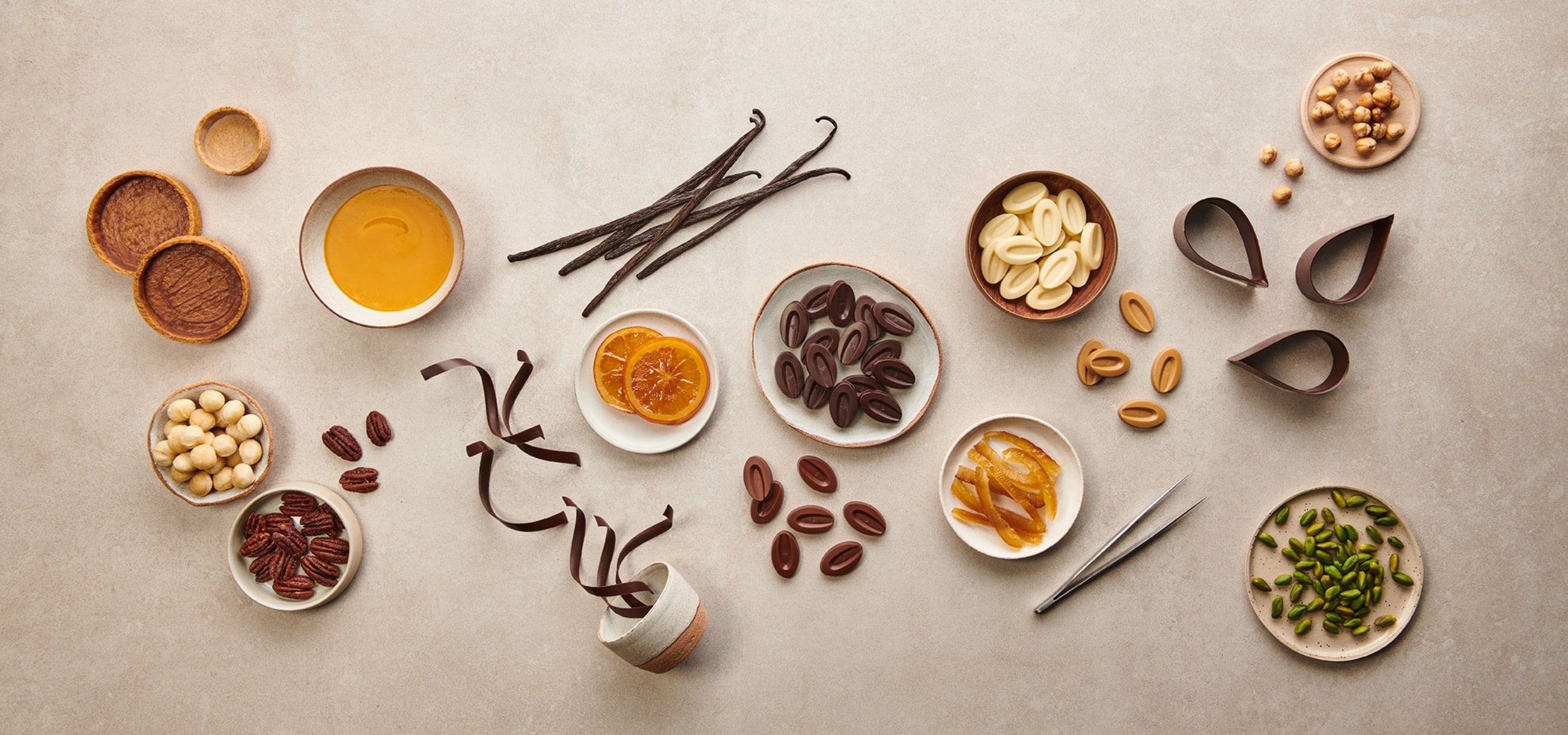 Ingrédients Sosa, Pariani, Norohy, Chocolatree et Valrhona - version desktop