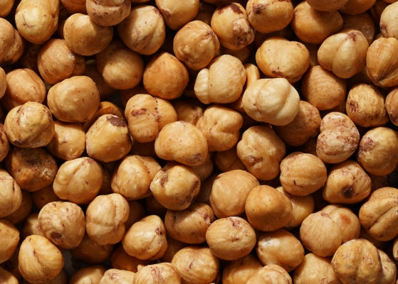 noisettes décortiquées
