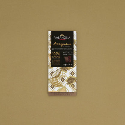 video stop motion tablette chocolat noir araguani valrhona 
