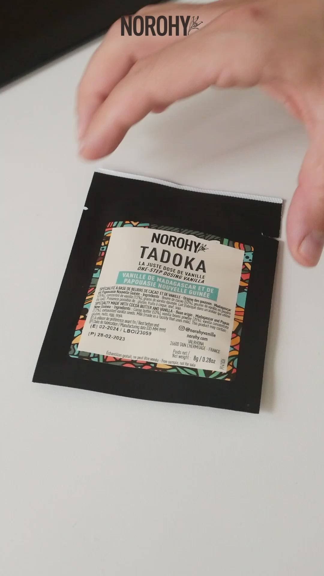 Recette choux vanille avec Tadoka - Norohy