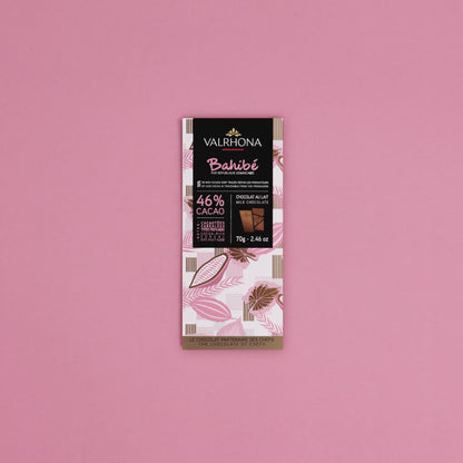video stop motion tablette de chocolat au lait bahibé valrhona